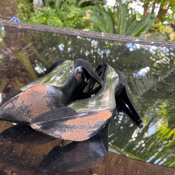 BCBGeneration, PVC and Black Pumps - Picture 2 of 4